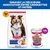 Hill's Science Plan Mature Adulte 7+ Croquettes au poulet et aliment humide Healthy Recipe au bœuf, indication sur la combinaison de croquettes et de pâté. Hill's Science Plan Mature Adulte 7+ Croquettes au poulet et aliment humide Healthy Recipe au bœuf, indication sur la combinaison de croquettes et de pâté.