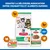 Hill's Science Plan Kitten <1 aliments secs et humides au poulet, à la dinde et au poisson. Trois chats sur l'emballage. Symboles pour le poulet, la dinde et le poisson visibles. Hill's Science Plan Kitten <1 aliments secs et humides au poulet, à la dinde et au poisson. Trois chats sur l'emballage. Symboles pour le poulet, la dinde et le poisson visibles.