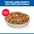 Terveellinen resepti kanalla, kulhollinen muhennosta, teksti: Mehukas Stew. Terveellinen resepti kanalla, kulhollinen muhennosta, teksti: Mehukas Stew.