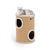 Lionto Kratztonne mit Jute, beige
