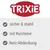 Trixie, sicher & stabil, mit Kurzleine, Netz-Abdeckung (texte en allemand)