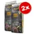 Lot de 2 sacs Belcando Dog Food Adult Dinner, 12,5 kg chacun. Texte visible : 30 % frisches Fleisch, Holistic Nutrition, super premium quality, pour chiens adultes M–XL.