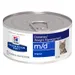 Kombipakke: Hill's Prescription Diet kattemad - m/d Diabetes / Weight Management (1,5 kg + 6 x 156 g)
