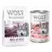 Wolf of Wilderness Kombi-Paket: 400 g Trockenfutter + 400 g Nassfutter - Wild Hills Ente + Stony Creek Geflügel mit Rind