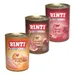 RINTI Single Protein 6 x 400 g - mix: naudanliha + kana + lammas