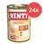 Rinti Sensible cibo umido, 100% pollo + riso, senza glutine, solo 1 proteina animale, confezione da 24 lattine.