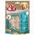 Pack of 35 twisted sticks with wrapped chicken meat and anti-plaque formula, suitable for pets weighing 2kg to 12kg. Label states chicken inside plus minerals.