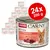 Animonda Carny Kitten beef and turkey hearts wet food, 24 cans of 200g each, made in Germany, grain-free with taurine, contains fresh ingredients.