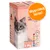 Opakowanie catz finefood Fillet Collection, 6 × 85 g, Made in Germany. Widoczne oznaczenia: >98 % mięsa/ryb, bez dodatku cukru, testowane przez weterynarzy. Pomarańczowe kółko: Wypróbuj teraz!