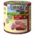 MAC's Kitten, conserve pour chaton, 70 % viande, sans céréales, dinde, bœuf et canard, Made in Germany, sans soja ni colorants, visuels de morceaux de viande sur l’emballage.