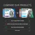 Comparison chart of two flea treatments for dogs. Both kill fleas within 24 hours, ticks within 48 hours, and lice. Only one stops flea eggs from hatching in your home.