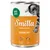 Smilla Poultry Pot kacsával, taurinnal, gabonamentes, 400g. Németországban készült. Macska látható a dobozon.