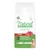 Sac de croquettes Natural Trainer Maxi Adult >15 Mesi, 12 kg, avec bœuf. Texte visible : bien-être intestinal, vitalité, ingrédients naturels, sans colorants ni sucres ajoutés. Sac de croquettes Natural Trainer Maxi Adult >15 Mesi, 12 kg, avec bœuf. Texte visible : bien-être intestinal, vitalité, ingrédients naturels, sans colorants ni sucres ajoutés.