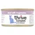 Thrive Complete puszka karmy dla kotów, wołowina z warzywami, 0% Nonsense. Fioletowa etykieta z wizerunkiem kota i informacjami o produkcie.