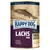 Lata de comida para perros Happy Dog Lachs Pur, Supreme Sensible, 100% tierisches Protein, Made in Germany. Texto visible: Salmon, Saumon, Salmone.