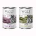 Säästöpakkaus Wolf of Wilderness Senior 24 x 400 g - Lajitelma: lammas & kana, ankka & vasikka