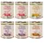 Lukullus Menu Gustico wet food, varieties: beef, chicken, turkey, duck. Human Grade Quality, grain-free, 800g cans.