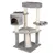 Bear's Den Cat Tree - Light Grey