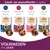 IAMS Land- en zeecollectie in gelei voor volwassen katten 1+ jaar: 3x tonijn & haring, 3x kalkoen & eend, 3x zalm & forel, 3x lam & lever. 99% dierlijk eiwit, 0% toegevoegd suiker.