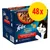 Purina felix Sensations Sauces, zestaw 48x. Widoczny karton z ilustracją kota i kawałkami karmy w sosie. Na opakowaniu tekst: Geschmacksvielfalt vom Land, 6x indyk, wołowina, jagnięcina, kaczka.