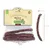 Terra Canis Lieblingswurst Rind -naudanmakkarat verkossa, 190 g (8 kpl), pakkauksessa näkyy teksti '100 % Natur', makkaran pituus noin 18 cm, halkaisija noin 1,5 cm.