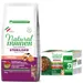 Natural Trainer Dry Cat Food + Wet Cat Food - 15% Off! * - Sterilised Salmon (10kg) + Straccetti Adult Sterilised Strips in Gravy Mixed Pack (4 Varieties) (12 x 85g)