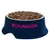 Bowl filled with dry pet food, Eukanuba brand name visible on the bowl.