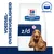 Hill's Prescription Diet z/d hondenvoer, tekst: VOEDSEL-OVERGEVOELIGHEID en ORIGINAL, afbeelding van een hond op de verpakking.