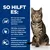 So hilft es: 88 % der Tiere konnten zuhause in ihrem gewohnten Umfeld abnehmen. Hilft, ein gesundes Gewicht zu halten und liefert Energie zum Spielen. Katzen nehmen ab ohne starke Portionsreduktion.