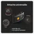Weenect fixation universelle avec coque en silicone, Velcro et Traceur XT. Convient aux colliers et harnais.