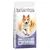 Balení krmiva briantos 14 kg, viditelný text: ADULT ACTIVE, POULTRY & RICE, BALANCED NUTRITION, HIGH TOLERANCE, Designed for your dog's needs.