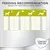 Tablica preporučene količine hrane za pse prema težini: 2–10 kg, dnevno od 40 g do 195 g. Prikazano više stupaca s različitim vrijednostima. Brand: Concept for Life.