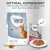 Concept for Life Oral Care Trockenfutter 3kg für ausgewachsene Katzen ab 12 Monaten. Kombiniert mit Frischebeutel All Cats in Sauce. Unterstützt Zahnpflege und reduziert Plaque.