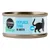 Cosma Pure Love Nature Skipjack Tuna in Broth, lattina con silhouette di gatto e testo visibile sull'etichetta azzurra.