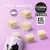 Cosma Pure Love Snackies XXL Pieces, peixe branco. Cubos de snack liofilizado junto a embalagem com silhueta de gato preta em fundo lilás.