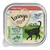 Vaschetta Feringa Classic Meat per gatti adulti, 100 g. Testo visibile: Rabbit & Turkey with sea buckthorn & catnip. Homemade taste begins with love.