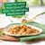 Shredded food served on a plate with text stating crafted with high quality selected natural ingredients.