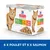 Boîte Hill’s Science Plan Senior Vitality Mature Adult 7+ pour chat, assortiment 6 x poulet et 6 x saumon, morceaux en sauce visibles sur l’emballage.