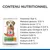 Hill's Science Plan Senior Vitality poulet, tableau nutritionnel : protéines 19,6 %, matières grasses 12,6 %, cellulose brute 1,7 %, Oméga-3 0,8 %, Oméga-6 3,6 %, calcium 0,83 %