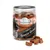 Barattolo di snack liofilizzati Wild Freedom Freeze-Dried Chicken Hearts, con immagine di gatto e pezzi di snack visibili accanto alla confezione. Testo: 100% pure snack.