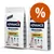 Due sacchi da 10 kg di crocchette per gatti Advance Sensitive Sterilized, marchio Affinity, con scritta promozionale % su cerchio arancione visibile sull'immagine.