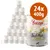 24 lattine da 400 g Purizon Single Meat Chicken with Chamomile Blossoms, visibile testo: 13% high quality meat broth, immagine camomilla su etichetta. 24 lattine da 400 g Purizon Single Meat Chicken with Chamomile Blossoms, visibile testo: 13% high quality meat broth, immagine camomilla su etichetta.