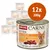 12x200g Animonda Carny Kitten Rind + Geflügel, 100% frische Zutaten, Ohne Getreide, Made in Germany. Immagine di lattine con gatto e carne visibili sull'etichetta. 12x200g Animonda Carny Kitten Rind + Geflügel, 100% frische Zutaten, Ohne Getreide, Made in Germany. Immagine di lattine con gatto e carne visibili sull'etichetta.
