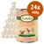 Lukullus Junior Alimentazione naturale senza cereali 24 x 400 g - Mix 1:  12 x Cuori di Tacchino & Agnello + 12 x Pollo & Vitello