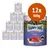 12 lattine da 800 g di Happy Dog Sensible Pure Italy, visibile scritta 'Büffel Pur - Buffalo Pure' e immagine di carne di bufalo sulla confezione.