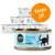 Várias latas de comida para gato Cosma Nature, visíveis sabores: Skipjack Tuna, Chicken Fillet, Chicken with Chicken Ham, Pacific Tuna, Chicken and Tuna. Selo laranja: Teste já! Várias latas de comida para gato Cosma Nature, visíveis sabores: Skipjack Tuna, Chicken Fillet, Chicken with Chicken Ham, Pacific Tuna, Chicken and Tuna. Selo laranja: Teste já!