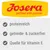 Josera petfood with passion. Texte en allemand : proteinreich, getreide- & zuckerfrei, Quelle für Vitamin E.