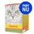 Josera multipack kattemad. 2 x kylling med spinat, 2 x and og kylling med persille, 2 x kalkun med zucchini. Stor blå cirkel med teksten PRØV NU. Josera multipack kattemad. 2 x kylling med spinat, 2 x and og kylling med persille, 2 x kalkun med zucchini. Stor blå cirkel med teksten PRØV NU.