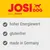 JosiDog powered by Josera. Hoher Energiewert, glutenfrei, made in Germany.