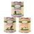 Lukullus Junior Nassfutter: Putenherzen & Lamm, Geflügel & Wild, Huhn & Kalb. Extra Calcium & Phosphor. 800g Dosen mit natürlichen Zutaten.